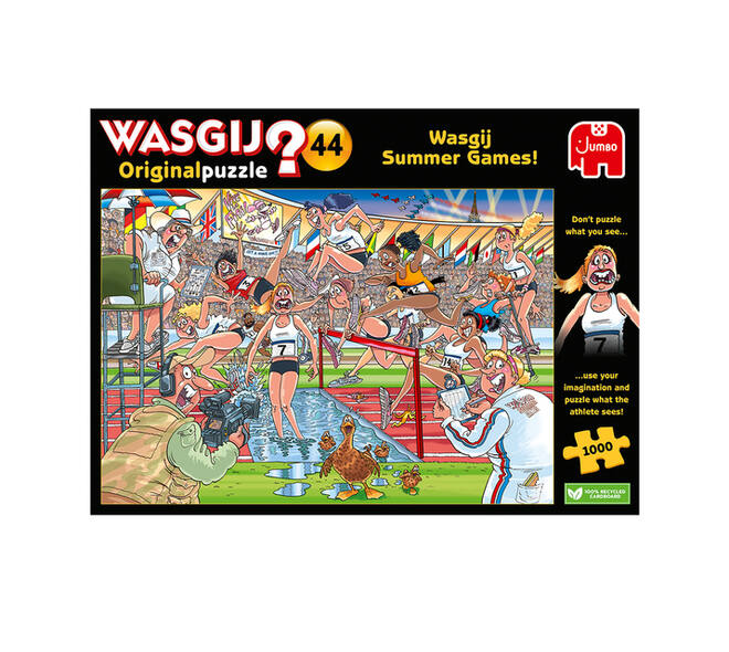 Puzzel Wasgij Original Zomerspelen! 1000 stukjes