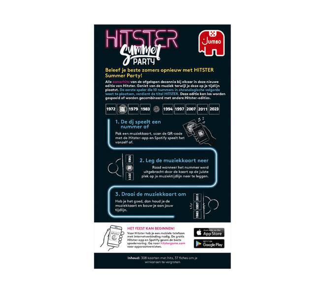 Muziekspel Hitster Summer 16+