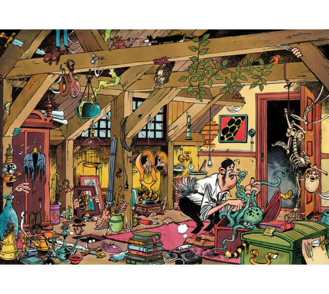 Puzzel Jan van Haasteren Oldtimers - De Vrijgezel 1000 stukjes
