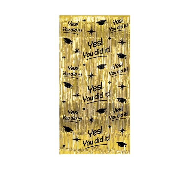 Classy Party Curtain - You did it