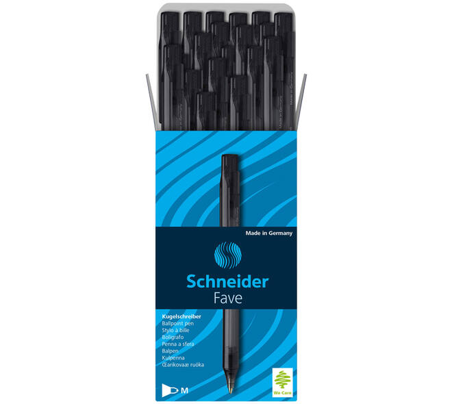 Balpen Schneider Fave medium zwart