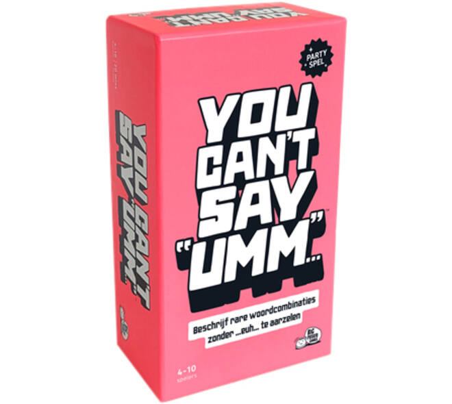 Spel You Can't Say Umm