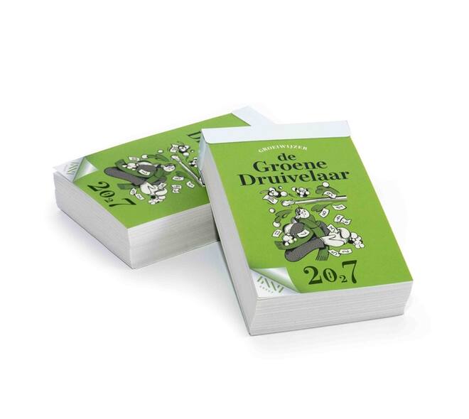 Dagscheurkalender 2027 de Groene Druivelaar
