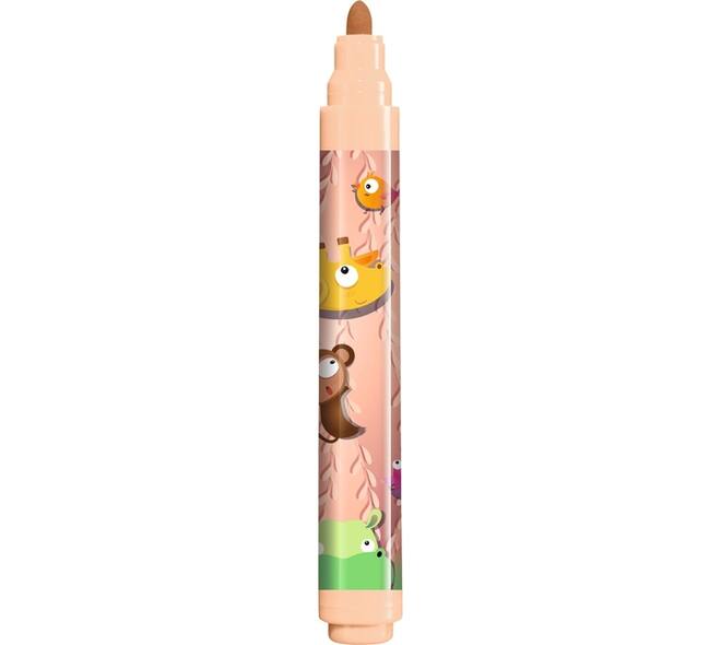 Viltstift Maped Jungle Fever Jumbo set à 12 kleuren