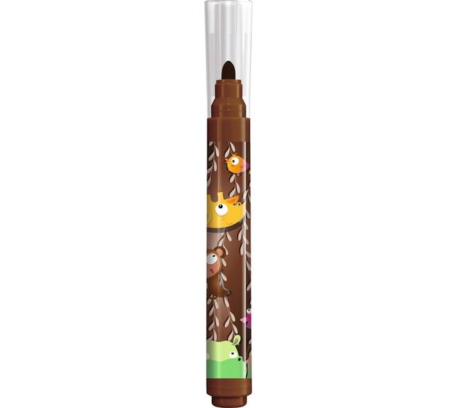 Viltstift Maped Jungle Fever Jumbo set à 12 kleuren