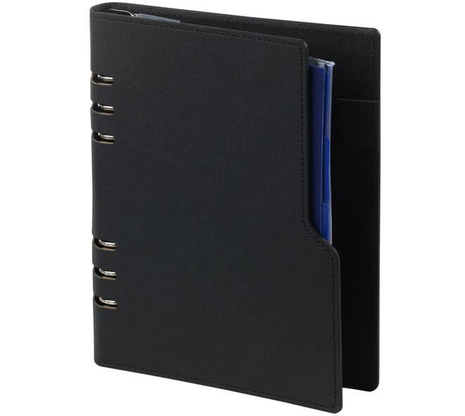 Organizer Kalpa Clipbook A5 inclusief agenda 2026-2027 7dagen/2pagina's nerf zwart