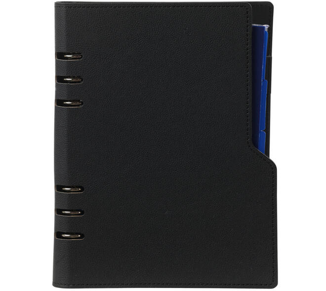 Organizer Kalpa Clipbook A5 inclusief agenda 2026-2027 7dagen/2pagina's nerf zwart