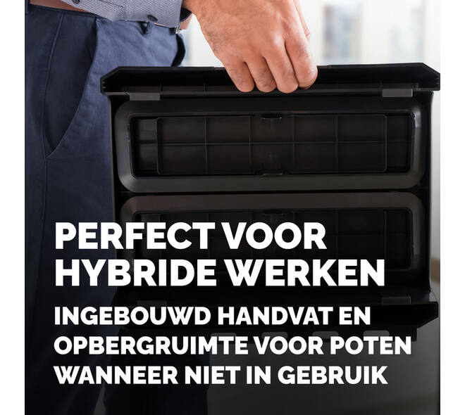 Monitorstandaard Fellowes Breyta zwart