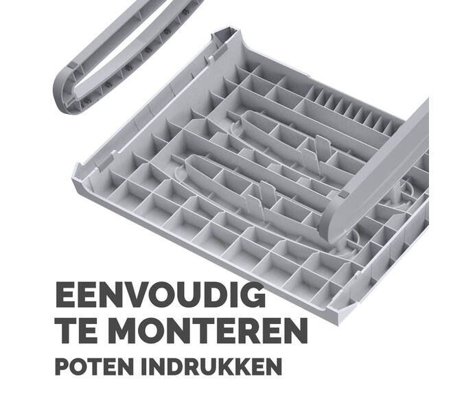 Voetensteun Fellowes Breyta wit