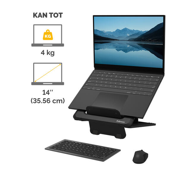 Laptopstandaard Fellowes Breyta zwart