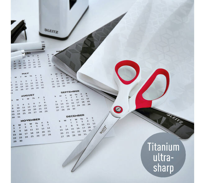 Schaar Leitz WOW 205mm titanium rood