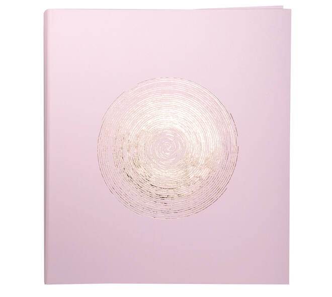 Fotoalbum Exacompta 29x32cm 60 witte pagina's Ellipse roze