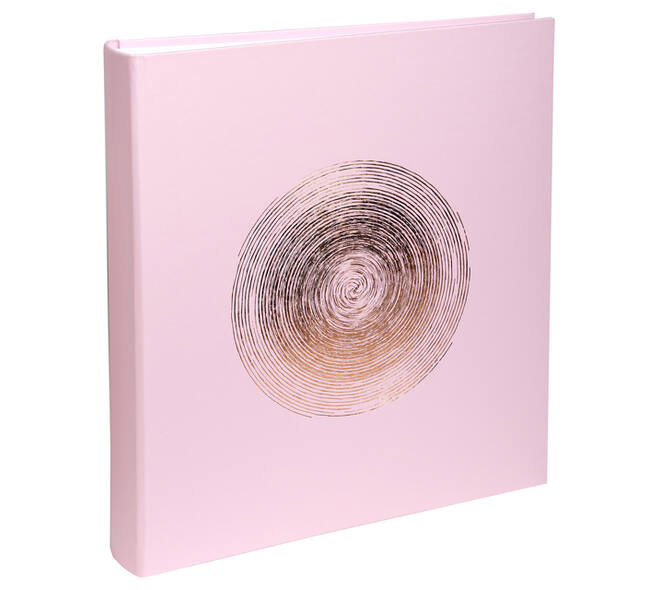 Fotoalbum Exacompta 29x32cm 60 witte pagina's Ellipse roze