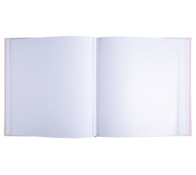 Fotoalbum Exacompta 29x32cm 60 witte pagina's Ellipse roze