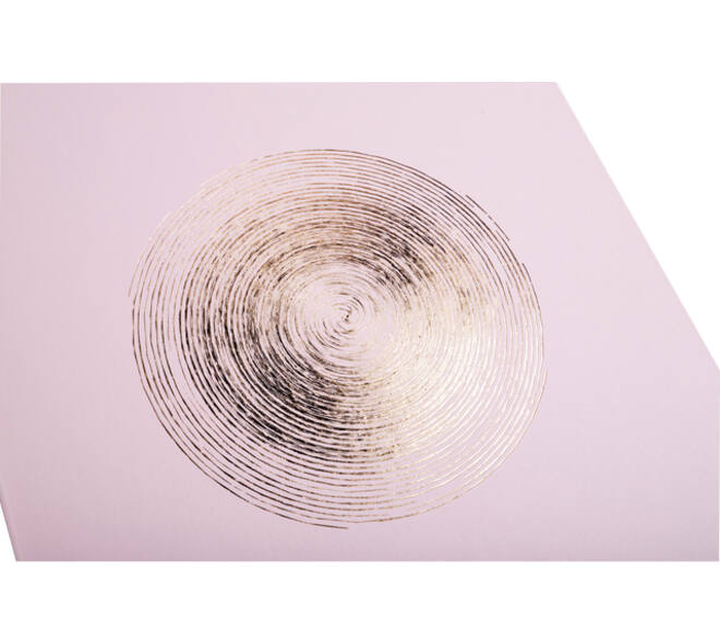 Fotoalbum Exacompta 29x32cm 60 witte pagina's Ellipse roze