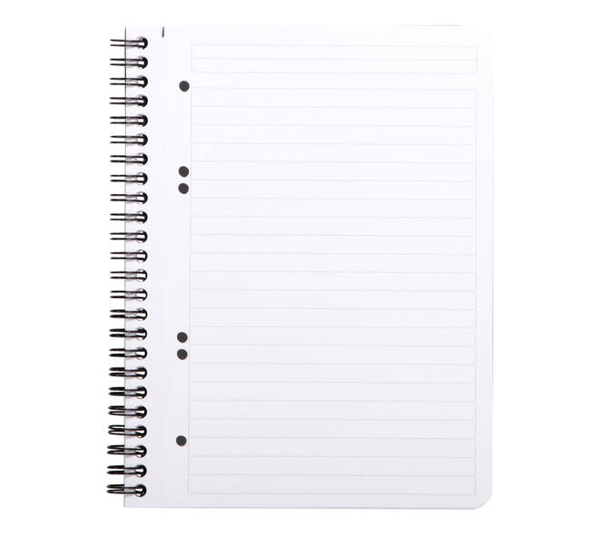 Notitieboek Rhodia Greenbook A5 lijn 6-gaats 180 pagina's 90gr zwart