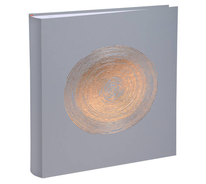 Fotoalbum Exacompta 29x32cm 60 witte pagina's Ellipse grijs