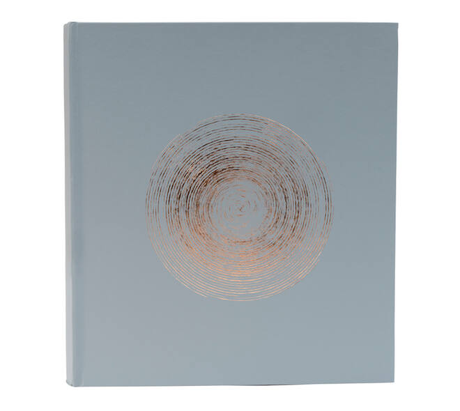 Fotoalbum Exacompta 29x32cm 60 witte pagina's Ellipse grijs