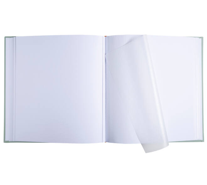 Fotoalbum Exacompta 29x32cm 60 witte pagina's Ellipse groen