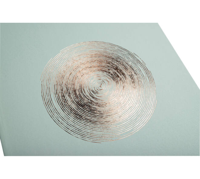 Fotoalbum Exacompta 29x32cm 60 witte pagina's Ellipse groen