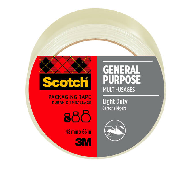 Verpakkingstape Scotch 4501T66 48mmx66m transparant