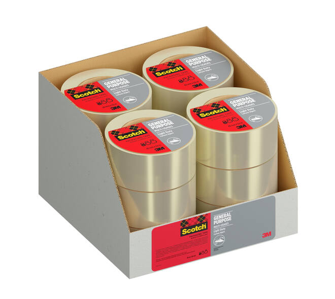 Verpakkingstape Scotch 4501T66 48mmx66m transparant