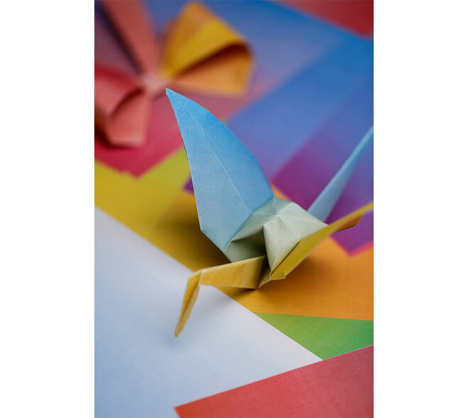 Origami Clairefontaine Gradient 20x20cm set à 100 vel 80gram assorti