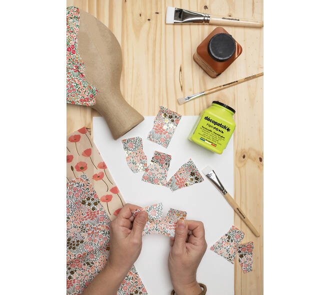 Hobbypapier Décopatch 3x3cm set à 11.000 stuks assorti