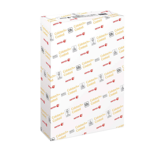 Laserpapier Xerox Colotech+ glossy coated A3 200gr wit 250 vel