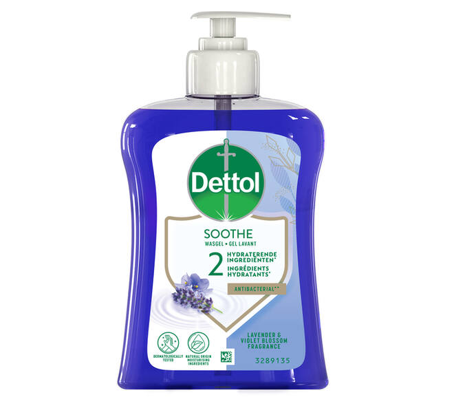 Handzeep Dettol Relaxing Lavendel antibacterieël 250ml