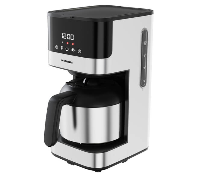Koffiezetapparaat Inventum 1.2 liter zwart met rvs