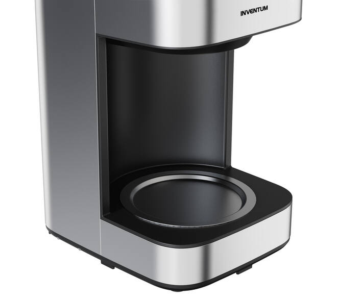 Koffiezetapparaat Inventum 1.2 liter zwart met rvs