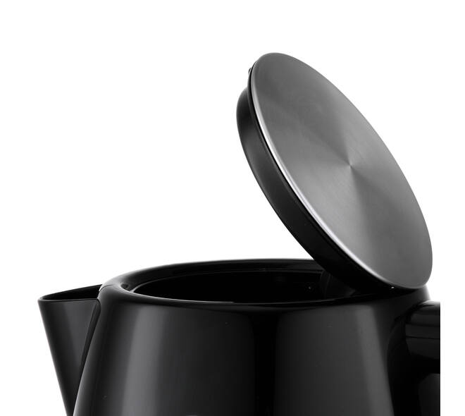 Waterkoker Inventum 1.7 liter zwart met rvs