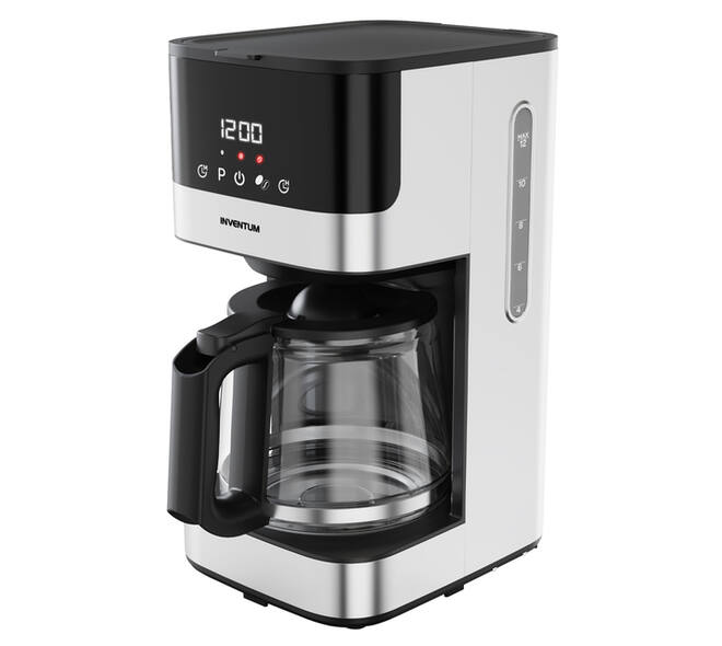 Koffiezetapparaat Inventum 1.5 liter zwart met rvs