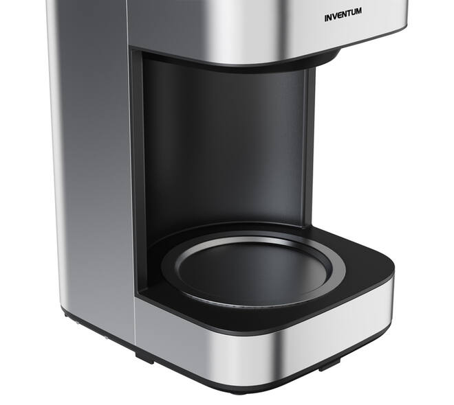 Koffiezetapparaat Inventum 1.5 liter zwart met rvs