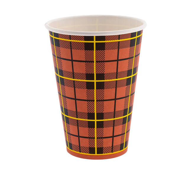 Beker 5% IEZZY 180ml karton scotty 100 stuks rood