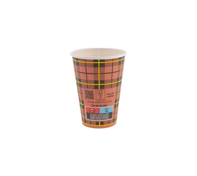Beker 5% IEZZY 180ml karton scotty 100 stuks rood