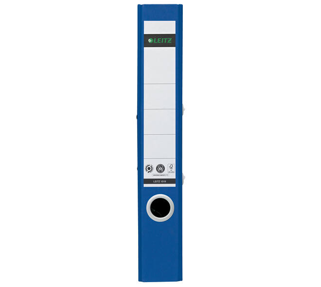 Ordner Leitz Recycle 180° 50mm karton A4 blauw