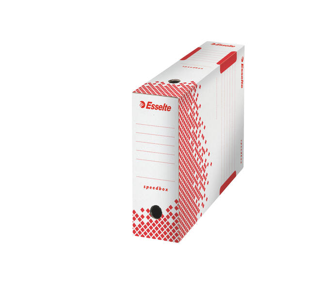 Archiefdoos Esselte Speedbox 100x250x350mm wit