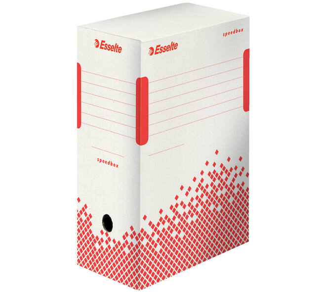 Archiefdoos Esselte Speedbox 150x250x350mm wit