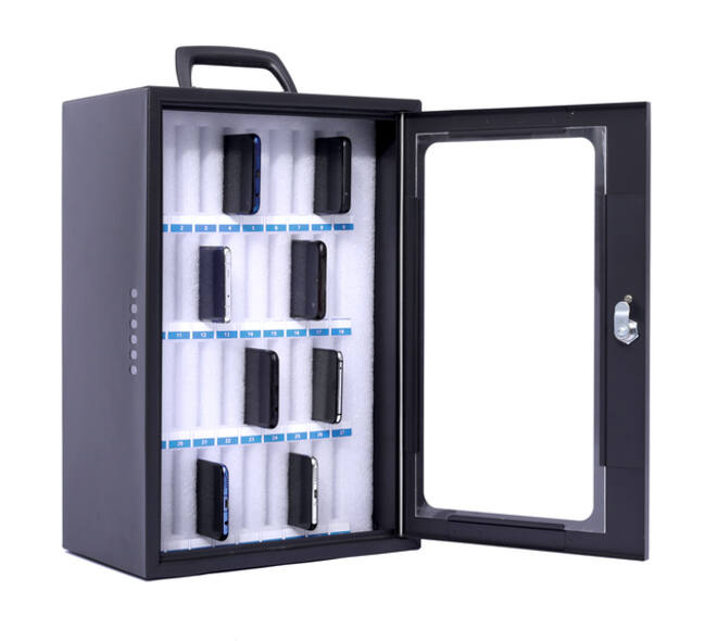 Smartphonekast Pavo koffer voor 36 stuks