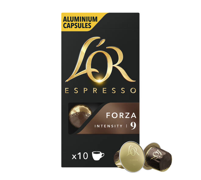 Koffiecups L'Or espresso Forza 10 stuks