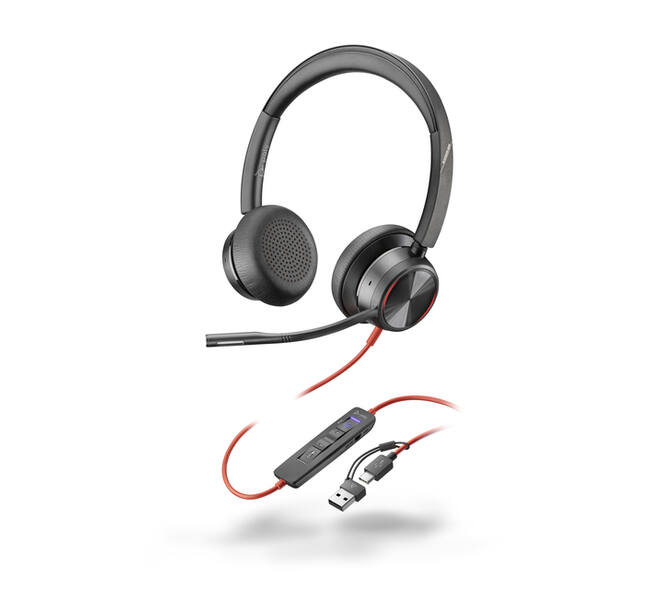 Headset HP POLY Blackwire 8225 Stereo USB-C