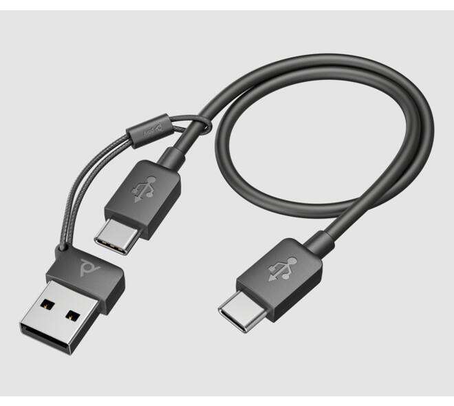 Headset HP POLY Voyager Focus 2 USB-C met oplaadstation