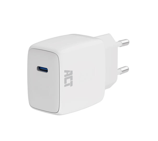 Oplader ACT 35w 1-poort usb c wit