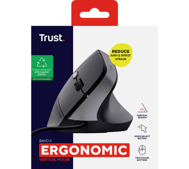 Muis Trust Ergonomisch BAYO II