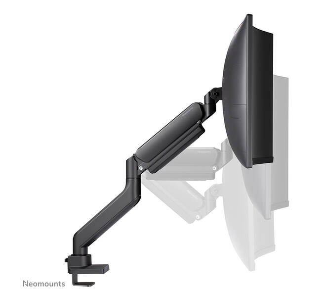 Monitorarm Neomounts NEXT Core single 17-49" curved zwart
