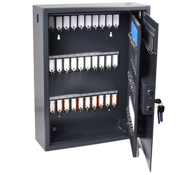 Sleutelkast Pavo High security Magnettag met fingerprintslot 100 haken 600x480x150mm