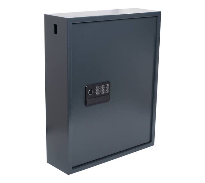 Sleutelkast Pavo High security Magnettag met fingerprintslot 100 haken 600x480x150mm