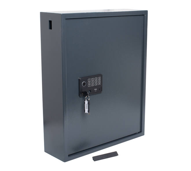 Sleutelkast Pavo High security Magnettag met fingerprintslot 100 haken 600x480x150mm